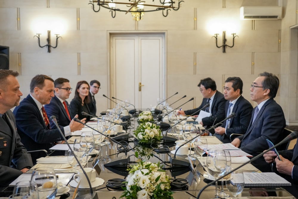 조태열 장관, 한-폴란드 외교장관회담